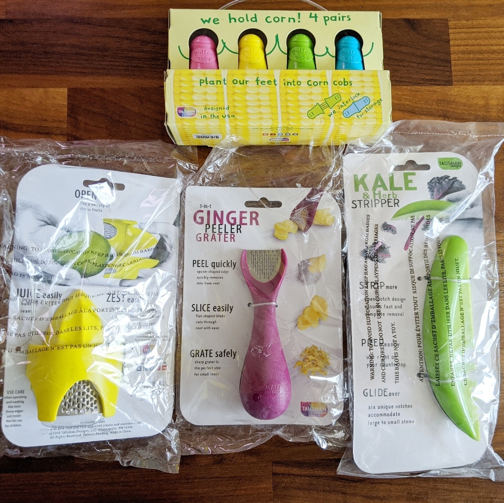 Assorted kitchen utensils